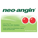 Neo-Angin 1,2mg+600mcg+5,9mg 24 tabl.
