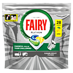 Fairy Platinium Lemon Kapsułki do zmywarki, 28 szt.