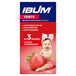 Ibum Forte 200 mg/5ml Smak truskawkowy Zawiesina doustna, 100 g