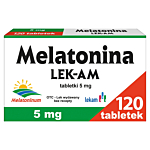 Melatonina LEK-AM 5 mg Tabletki, 120 szt.