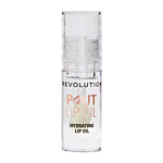 Makeup Revolution Pout Lip Oil, Olio per labbra, Clear