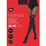 Life Collant da donna motivo Fiocchi di neve, taglia 2