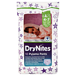 Huggies Dry Nites Girls 4-7 Mutandine Super Assorbenti per la Notte 10 pz