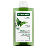 Klorane Seboregulujący szampon z pokrzywą, 400 ml