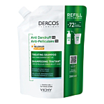 Vichy Dercos DS Szampon przeciwłupieżowy do włosów normalnych i przetłuszczających się Refill, 390 ml