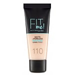 Maybelline Fit Me Fondotinta Viso, 110