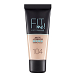 Maybelline Fit Me Fondotinta Viso, 104