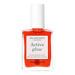 Manucurist Active Glow Pielęgnacyjny lakier do paznokci o ultrabłyszczącym wykończeniu, Cranberry