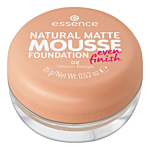 Essence Natural Matte Mousse - Fondotinta 02 16g