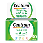Centrum Kompletne od A do Z, Zestaw witamin i minerałów, 30 tabletek