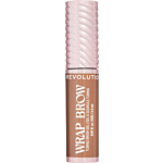 Makeup Revolution Wrap Brow Żel do brwi Warm Medium Brown, 2,3 ml