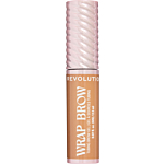 Makeup Revolution Wrap Brow Żel do brwi Cool Medium Brown, 2,3 ml