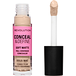 Makeup Revolution Conceal & Define Full Coverage Concealer Korektor do twarzy C1N, 3,4 ml