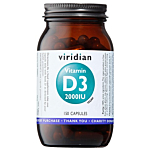 Viridian Witamina D3 2000 IU Vegan, Kapsułki
