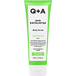 Q+A Exfoliator AHA -Wygładzający peeling do ciała z kwasami, 250 ml