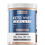 BeKeto Izolat Białka z MCT Smak Naturalnej Czekolady, proszek 300 g
