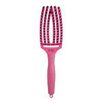 Olivia Garden Spazzola Fingerbrush Combo M, Hot Pink