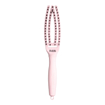 Olivia Garden Spazzola Fingerbrush Combo S, Pastel Pink