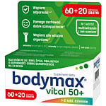Bodymax Vital 50+, Zestaw witamin i minerałów, 80 tabl.