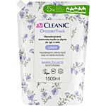 Cleanic Cream&Fresh Sapone Liquido Cremoso Lino, 1,5 L