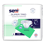 Seni Super Trio L Pieluchomajtki, 10 szt.