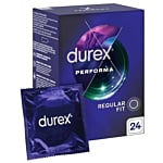 Durex Performa Preservativi con lubrificante, 24 pz
