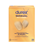 Durex Sensual No Latex Prezerwatywy bez lateksu, 20 szt.