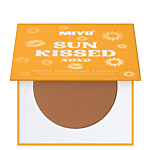 Miyo Matt Bronzing Powder Sun Bronzer per il Viso, 01 Warm Bronze