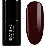 Semilac Lakier hybrydowy, 393 Sparkling Black Cherry
