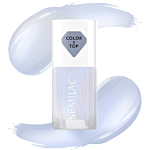 Semilac 2W1 Top e Smalto Classico Blue Holo Glazed