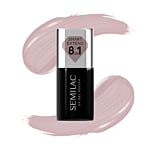 Semilac Smalto Ibrido Smart Extend 8in1, 815 Delicate Mocca