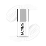 Semilac Smalto Semipermanente One Step Glossy, S110 The White
