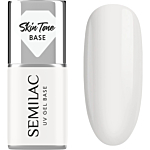 Semilac Baza do lakierów hybrydowych Skin Tone Cover Base, Coconut Cream 