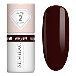 Semilac Lakier do paznokci Easy Off, L20 Marrom Choco 
