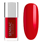 Semilac Smalto classico Nail Lacquer, 120 Neon Red