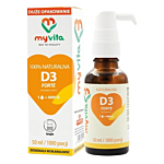 MyVita Witamina D3 z Lanoliny 4000 IU Krople 50 ml