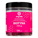 MyVita Biotyna Żelki naturalne,120 szt.