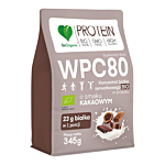 Be Organic Białko Serwatkowe WPC 80 Kakao Bio, proszek 345 g