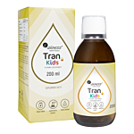 Aliness Tran (Olej z dorsza) Kids  + Wit. A Smak Cytrynowy, 200 ml