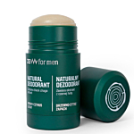 ZEW For Men Deo Deodorante naturale in stick con fungo nero, 30 ml