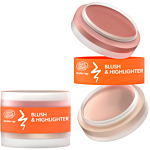 Face Boom Make-Up Duo Blush & Illuminante, 01 Peach