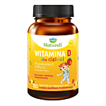 Naturell Witamina D dla dzieci tabletki do rozgryzania i żucia 180 tabl.