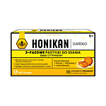 Honikan Gardło 2-fazowe pastylki do ssania, Smak cytrynowy 