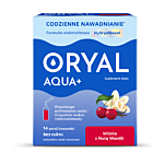 Oryal Aqua +  Wiśnia z nutą wanilii, saszetki