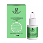 BasicLab Esteticus Serum przeciw zaskórnikom z azeloglicyną 5% i BHA 1%, 15ml