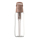 Dafi Solid Glass Butelka z wkładem filtrującym, Mocha Mousse, 600ml 