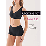 Gabriella Top Modellante Senza Cuciture Nero M