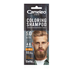 Delia Cameleo Men Shampoo Colorante, 5.0 Castano Chiaro bustina.