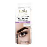 Delia Eyebrow Expert Żel Full Brow 3.0 ciemny brąz, butelka 