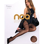 Noq by Knittex Damskie rajstopy Pebble 20 den nero, rozm.3-M